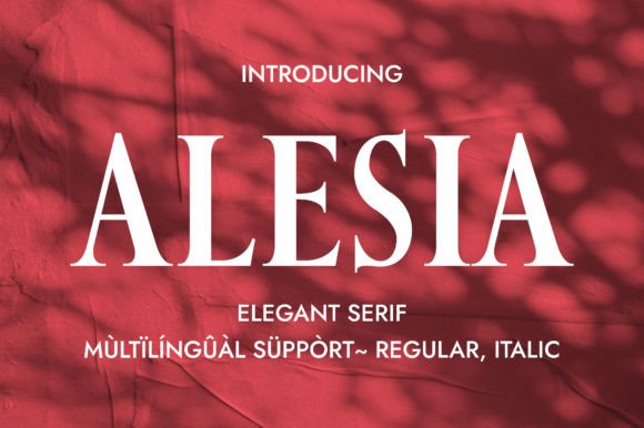 Alesia Font: A Designer’s Guide to Elegance in Web Typography