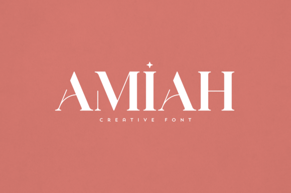Amiah Font: A Serif Typeface That Elevates Handmade and Commercial Designs