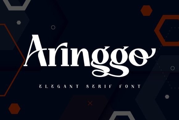 Aringgo Font: A Stylish Serif for Crafting Classy Products