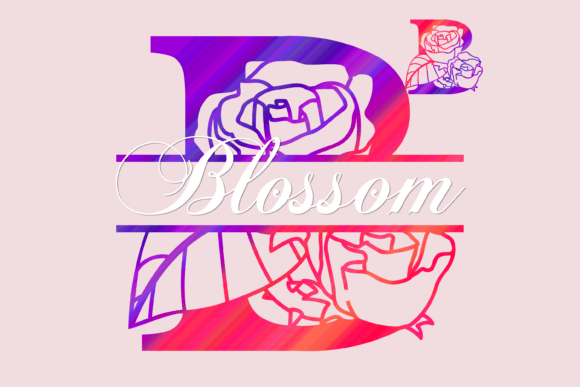 Blossom Split: A Botanical Typeface That Elevates Branding