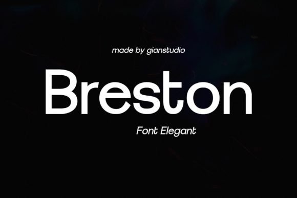 Breston Font: A Simple Typography Choice for a Polished Brand