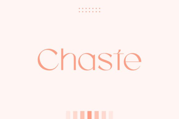 Chaste Font: A Sophisticated Typeface for Modern Campaign Design
