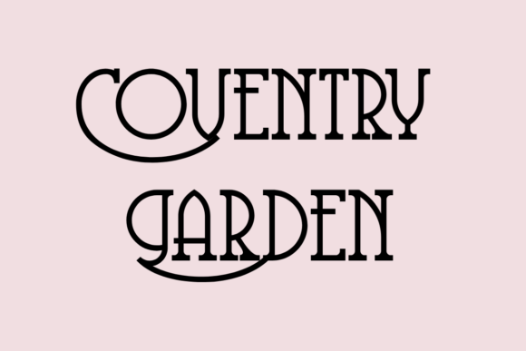 Coventry Garden Font for a Polished Business Look