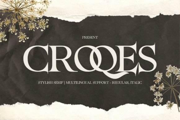 Croqes: A Stylish Serif Font for Digital Branding and Web Design