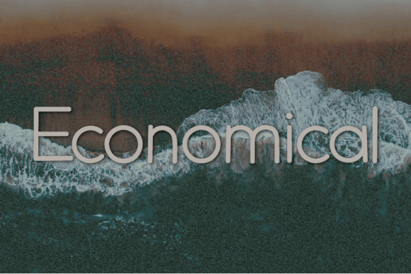 Economical: A Refined Sans Serif Font for Editorial Design