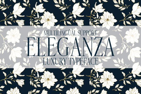 Eleganza: A Luxurious Typeface for Your Handmade Creations