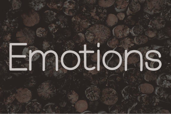 Emotions Font: A Modern Typeface for Digital Designers