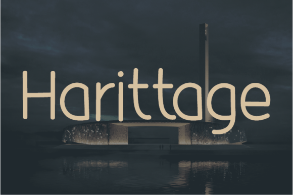 Harittage Font: Elegant Simplicity for Your Craft Projects