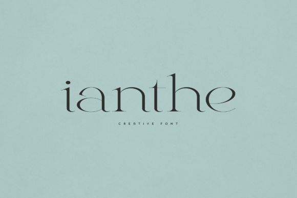 Ianthe Typeface: A Designer’s Journey Through Branding with a Modern Serif Font