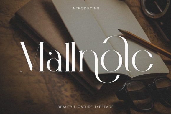 Mallnote: A Stylish Typeface for Small Business Branding