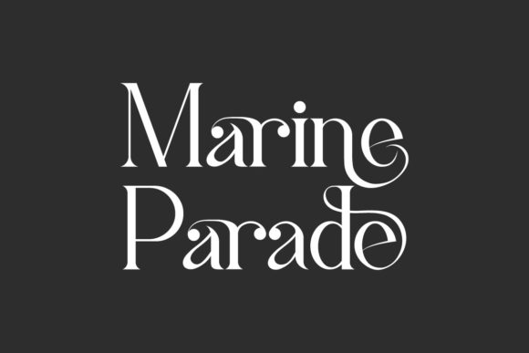 Marine Parade: A Versatile Serif for Design Projects