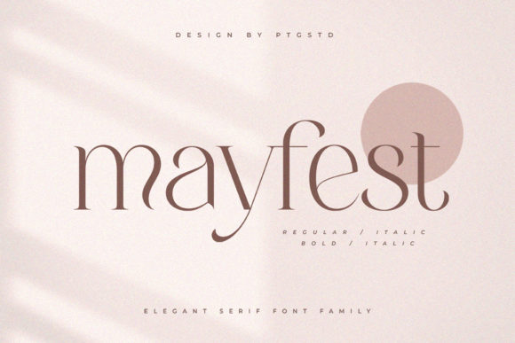 Mayfest Font Review: A Versatile Serif for Modern Design Projects