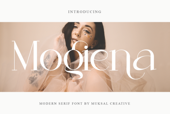 Mogiena: A Stylish Serif Typeface for Creative Branding