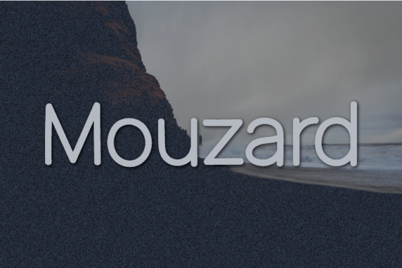 Mouzard: A Polished Sans Serif Typeface for Digital Design