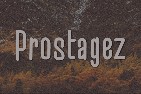 Prostagez: A Typeface That Elevates Your Digital Design Effortlessly