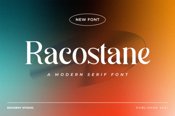 Racostane Font: A Thoughtful Typeface for Editorial Design