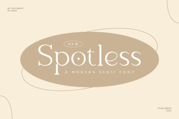Spotless: The Elegant Serif Font for Crafting and Branding