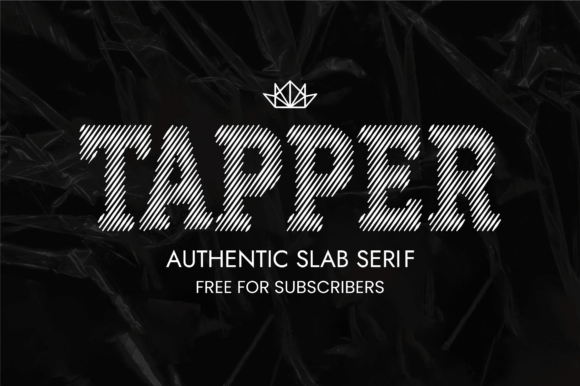 Tapper Font: Elevate Your Brand with a Slab Serif Typeface