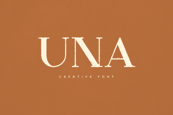 Una: A Premium Serif Font for Strong Brand Identity
