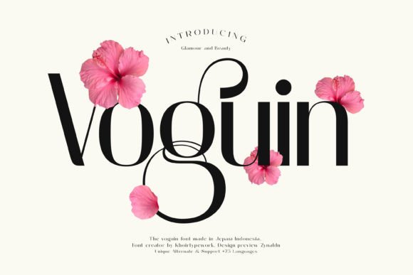 Voguin Font Review: A Stylish Sans Serif for Creative Branding