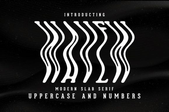 Wavew: A Slab Serif Typeface for Modern Editorial Design